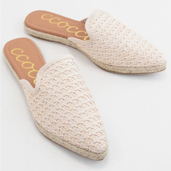 Pointed Toe Raffia Mule NWT - Picture 4 of 4